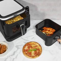 Haden 211200 11.0L Double Stack Air Fryer With Window - Black