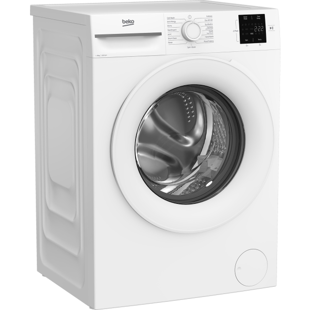 Beko BMN3WT3821W 8kg 1200 Spin RecycledTub Washing Machine - White