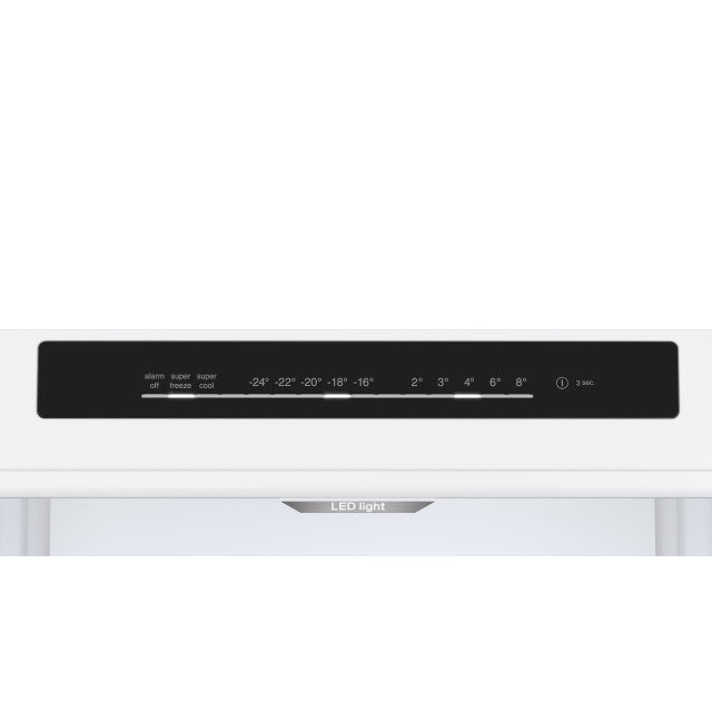 Bosch KGN392WDFG 60cm 70/30 Total No Frost Fridge Freezer - White