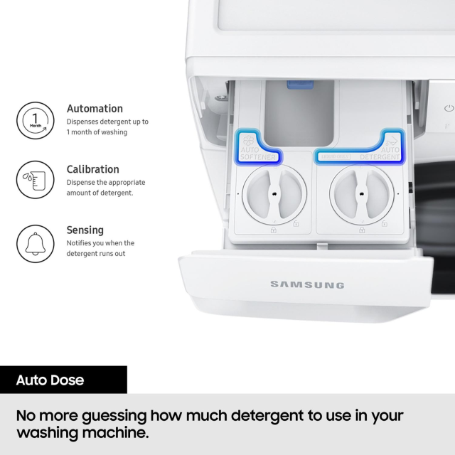 Samsung 9kg Washing Machine with 1400 RPM Spin Speed