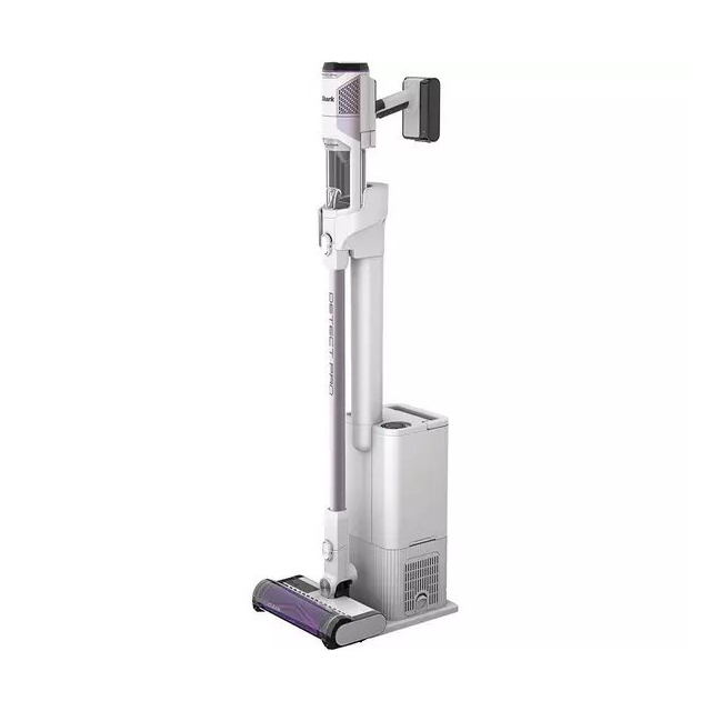 Shark IW3510UK Shark Detect Pro Cordless Vacuum Cleaner Auto-Empty System 1.3L  - 60 Minutes Run Time - White/Ash Purple