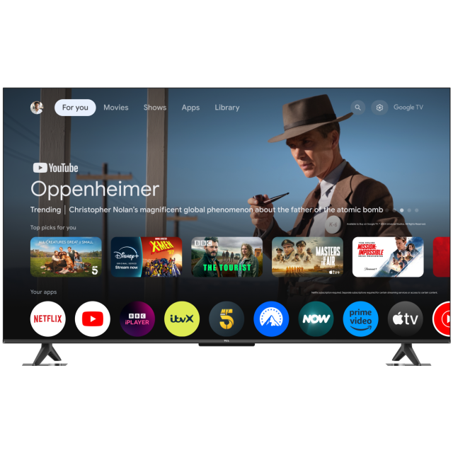 TCL 50V6C-UK 50inch 4K Direct LED HDR Google TV