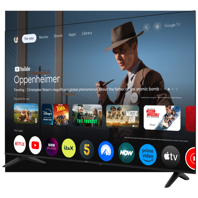 TCL 50V6C-UK 50inch 4K Direct LED HDR Google TV