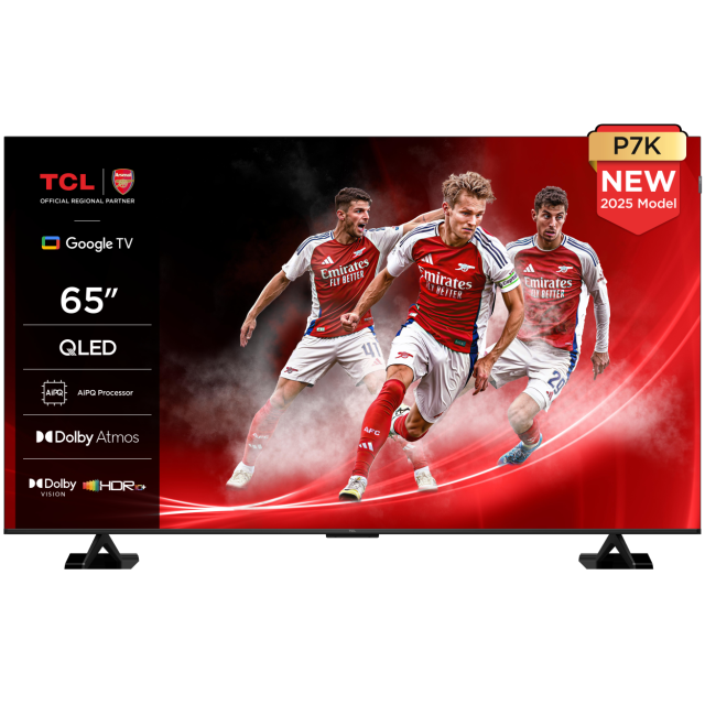 TCL 65P7K-UK 65inch 4K QLED Direct LED HDR Google TV