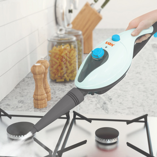 VAX S85-CM Steam Clean Multi - White & Blue