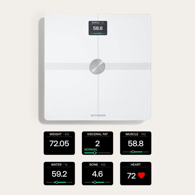 WITHINGS WBS13W Body Smart Scale - White